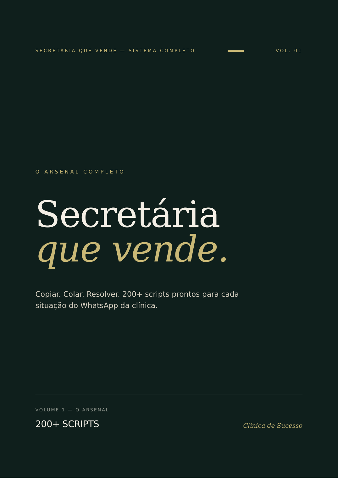 Capa do PDF principal — Secretária que Vende